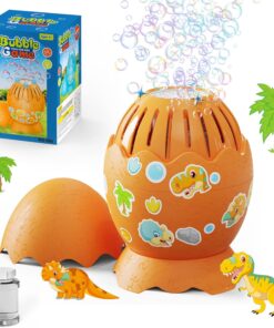 Masina automata de facut baloane de sapun, Dino Bubble MACHINE, 3 ani+