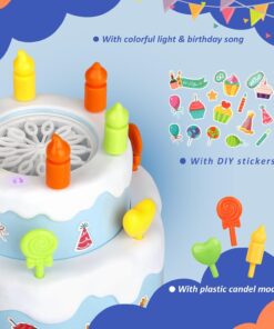 Alternative view of Masina de facut baloane de sapun, Birthday Cake, Albastru, 3 ani+