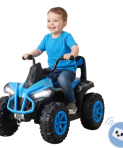 Masinuta Electrica cu telecomanda,USB, Bluethooth, 6V, 2-7 ani, ATV Albastru