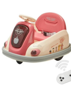 Masinuta Electrica cu telecomanda,USB și muzică, cu 3 Roti, 6V, 1-3 ani, rotire 360 grade