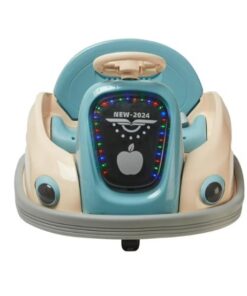 Alternative view of Masinuta Electrica cu telecomanda,USB și muzică, cu 3 Roti, 6V, 1-3 ani, rotire 360 grade, Albastru