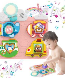 Panou interactiv, Busy Board cu activitati, 18 luni +