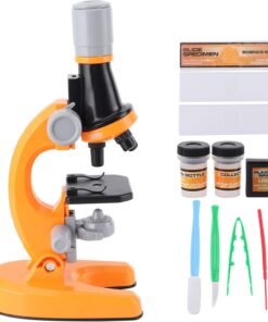 Microscop educativ pentru copii, cu accesorii, 6 ani+