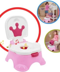 Olita muzicala interactiva, cu sunete si 3 in 1 activitati, Roz