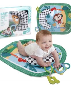 Perna burtica cu activitati pentru bebelusi, Tropical, 0 luni+