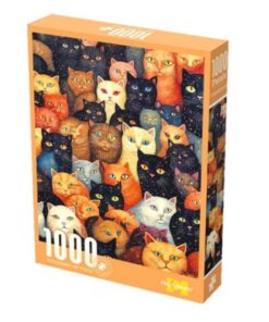 Puzzle carton 1000 piese, Art Puzzle, 6 ani+, Pisici