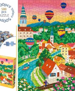 Alternative view of Puzzle carton 500 piese, Art Puzzle, 6 ani+