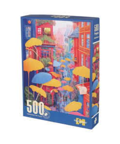 Puzzle carton 500 piese, Art Puzzle, 8 ani+, Aleea umbrelelor