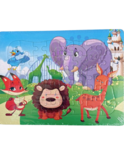 Puzzle educativ 40 piese – Animale/Personaje si desen, 3 ani+