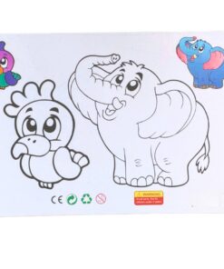 Alternative view of Puzzle educativ 40 piese – Animale/Personaje si desen, 3 ani+