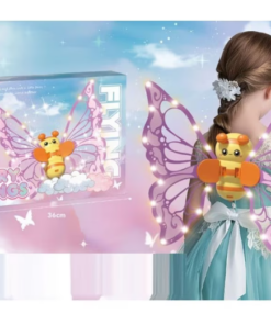 Alternative view of Aripi de zana cu lumini, Fairy Wings, Albinuta, 3 ani+