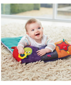 Alternative view of Perna multifunctionala, cu saltea detasabila si activitati senzoriale, 0 luni+, Tummy Time