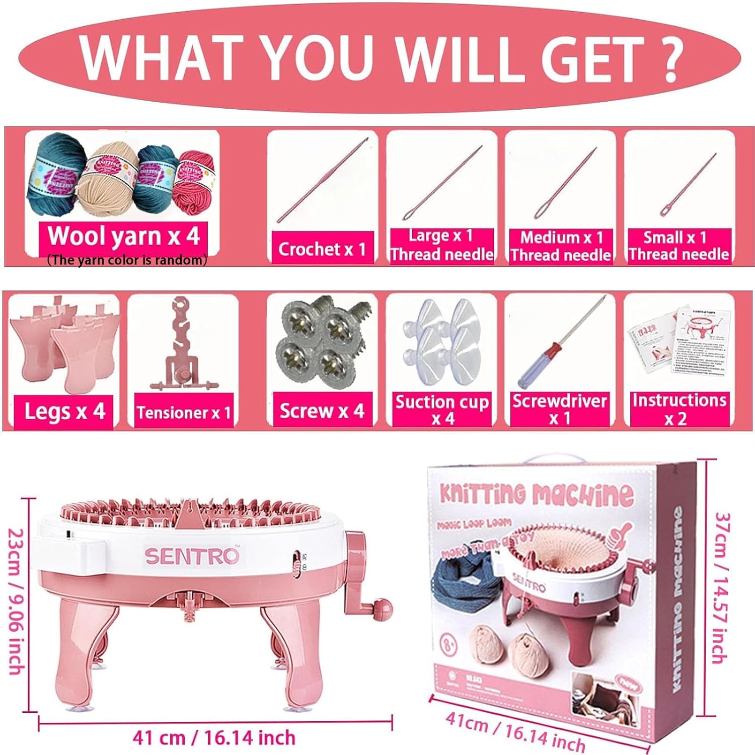 Set STEM, Masina de tricotat, 8 ani+ - imagine 3