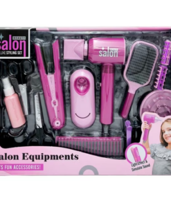 Set de coafura pentru copii „Salon Beauty”, cu uscator si 13 accesorii, 3 ani+
