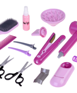 Alternative view of Set de coafura pentru copii „Salon Beauty”, cu uscator si 13 accesorii, 3 ani+