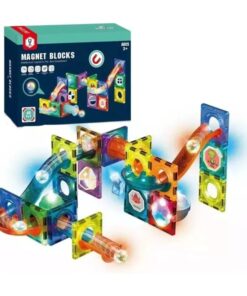 Set de constructie magnetic cu 40 de piese, 3 ani+