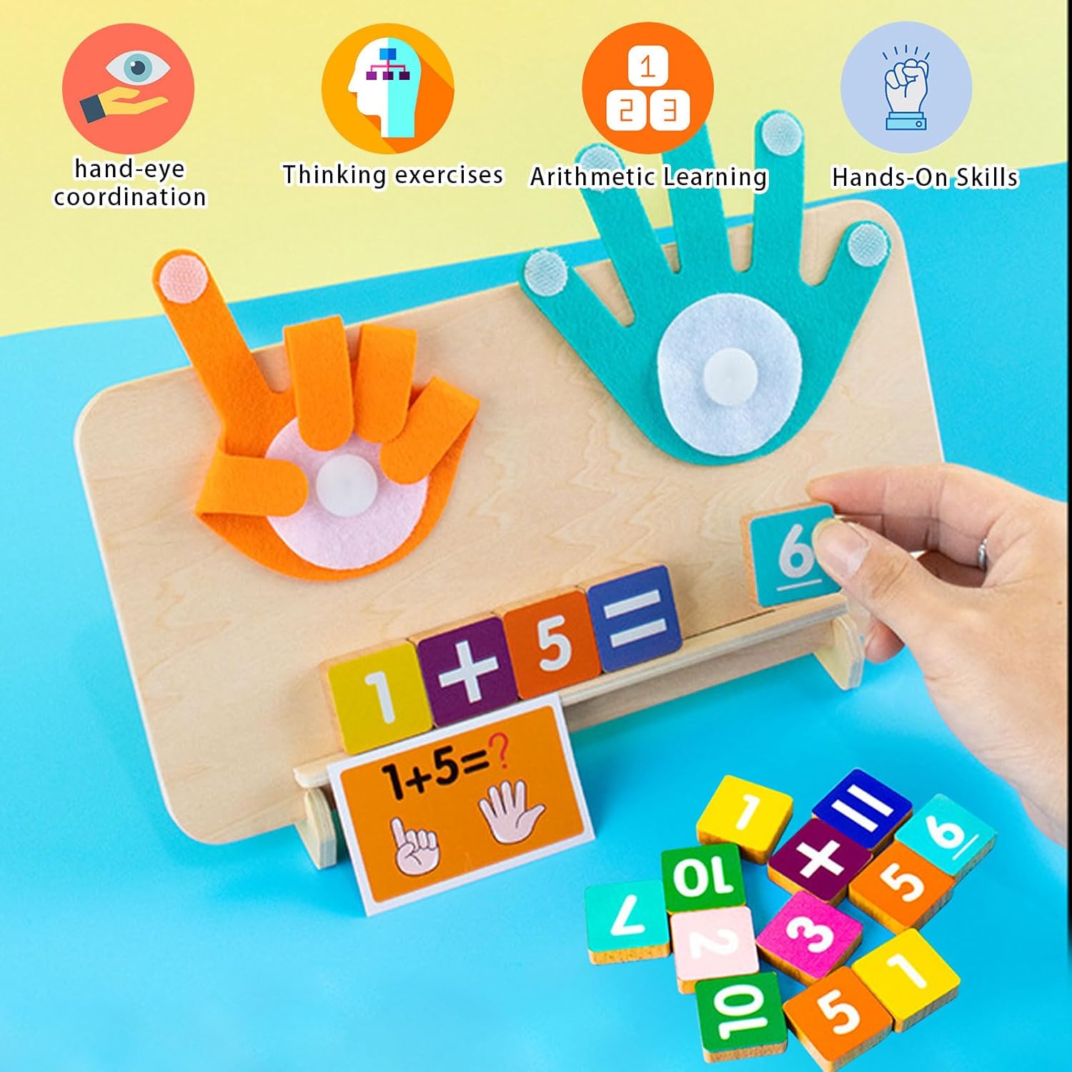 Tablita multifunctionala - Matematica, 3 ani+ - imagine 4