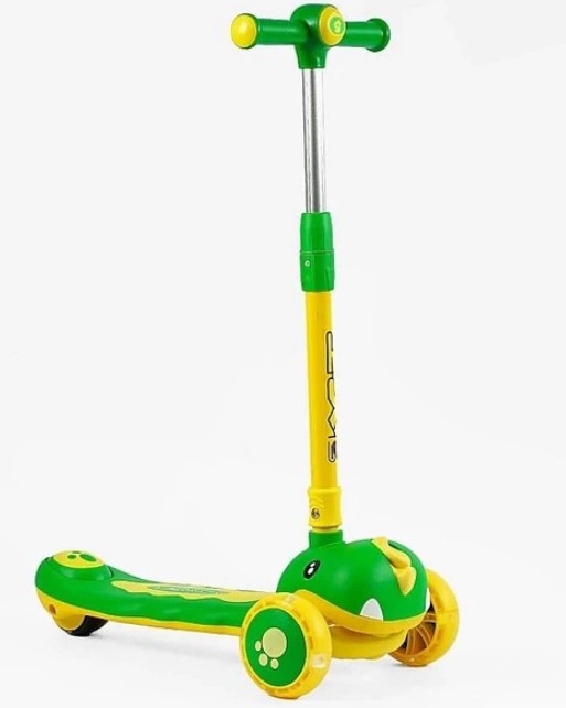 Trotineta 6 IN 1 cu sunete si lumini, 1-6 ani, Vernil - imagine 8