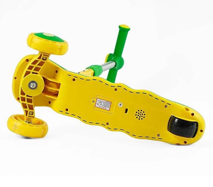 Trotineta 6 IN 1 cu sunete si lumini, 1-6 ani, Vernil - imagine 9